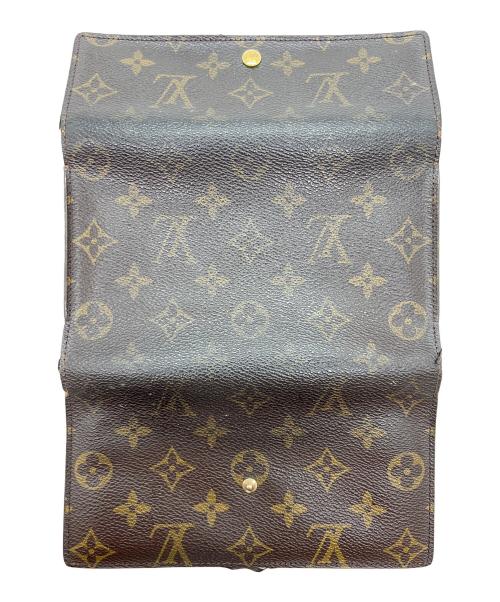 LOUIS VUITTON（ルイ ヴィトン）LOUIS VUITTON (ルイ ヴィトン) 3つ折り財布/モノグラム ブラウンの古着・服飾アイテム