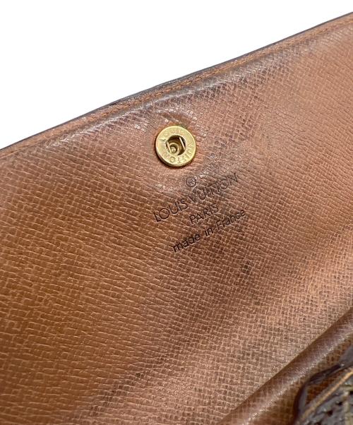 LOUIS VUITTON（ルイ ヴィトン）LOUIS VUITTON (ルイ ヴィトン) 3つ折り財布/モノグラム ブラウンの古着・服飾アイテム