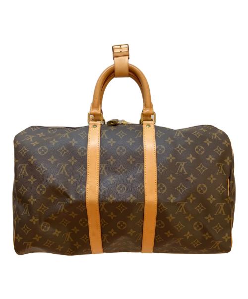 LOUIS VUITTON（ルイ ヴィトン）LOUIS VUITTON (ルイ ヴィトン) トラベルバッグ/モノグラム･キーポル45 ブラウンの古着・服飾アイテム