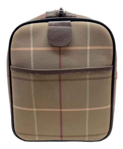 Burberry's（バーバリーズ）Burberry's (バーバリーズ) ノヴァチェックボストンバッグ カーキの古着・服飾アイテム