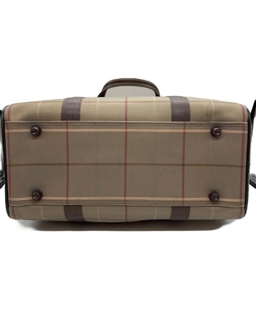 Burberry's（バーバリーズ）Burberry's (バーバリーズ) ノヴァチェックボストンバッグ カーキの古着・服飾アイテム
