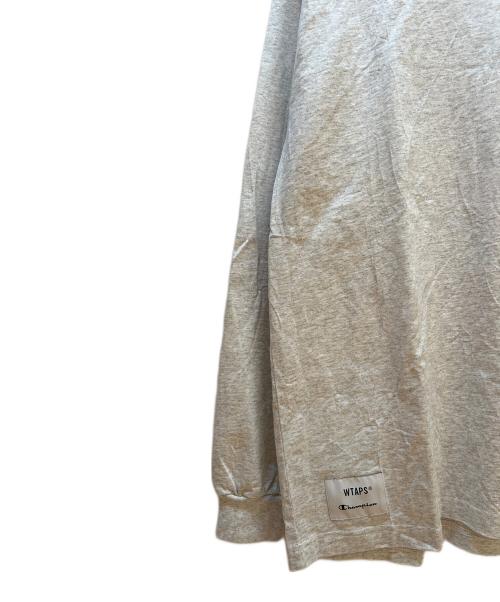 Champion（チャンピオン）Champion (チャンピオン) WTAPS (ダブルタップス) 長袖カットソー ホワイト サイズ:XLの古着・服飾アイテム
