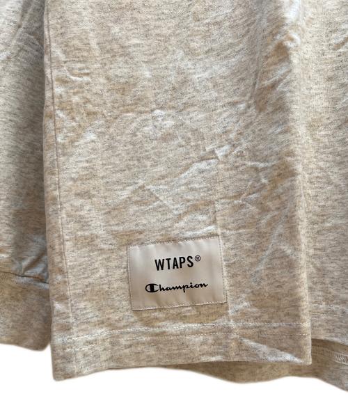 Champion（チャンピオン）Champion (チャンピオン) WTAPS (ダブルタップス) 長袖カットソー ホワイト サイズ:XLの古着・服飾アイテム