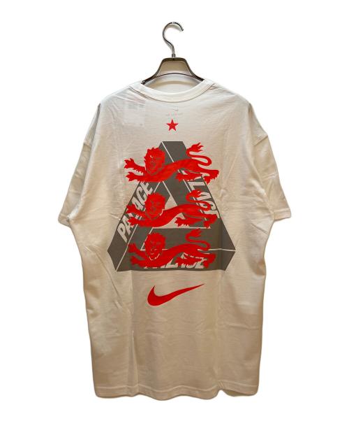 NIKE（ナイキ）NIKE (ナイキ) PALACE (パレス) 半袖カットソー ホワイト サイズ:Lの古着・服飾アイテム