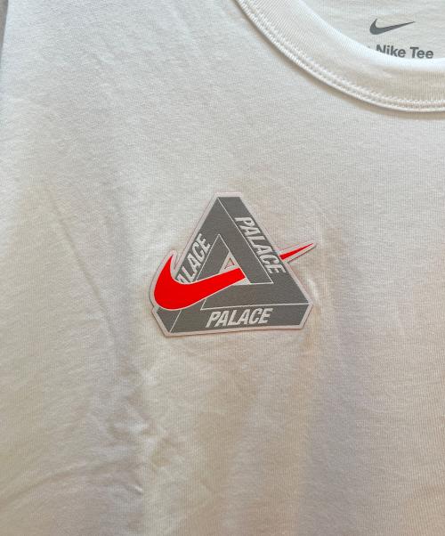 NIKE（ナイキ）NIKE (ナイキ) PALACE (パレス) 半袖カットソー ホワイト サイズ:Lの古着・服飾アイテム