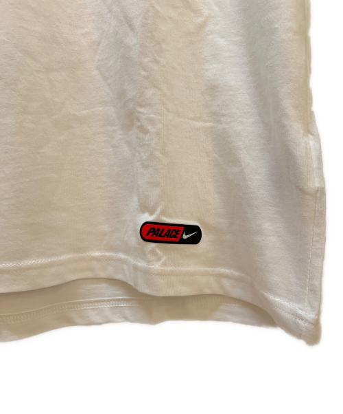 NIKE（ナイキ）NIKE (ナイキ) PALACE (パレス) 半袖カットソー ホワイト サイズ:Lの古着・服飾アイテム