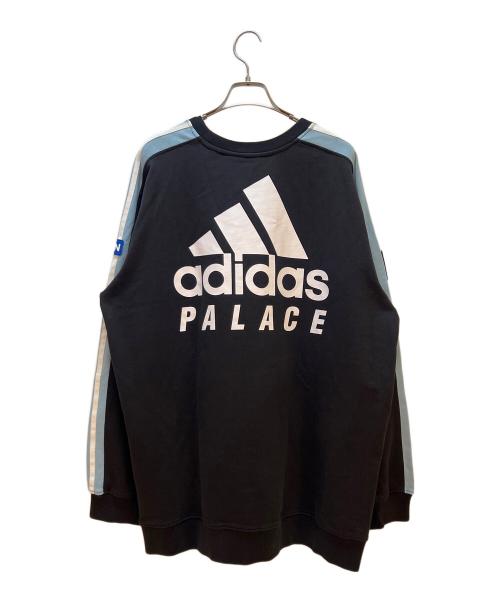 adidas（アディダス）adidas (アディダス) PALACE (パレス) スウェット ブラック サイズ:XLの古着・服飾アイテム