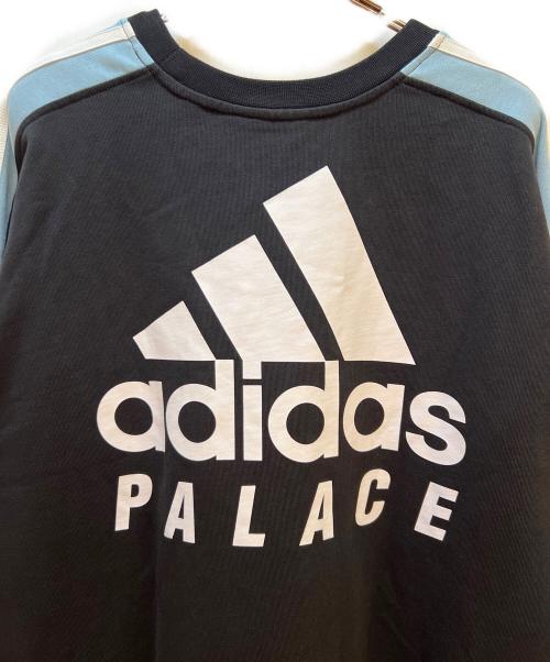 adidas（アディダス）adidas (アディダス) PALACE (パレス) スウェット ブラック サイズ:XLの古着・服飾アイテム