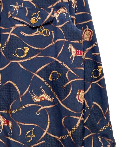 Burberry's（バーバリーズ）Burberry's (バーバリーズ) 長袖シャツ ネイビー サイズ:9の古着・服飾アイテム