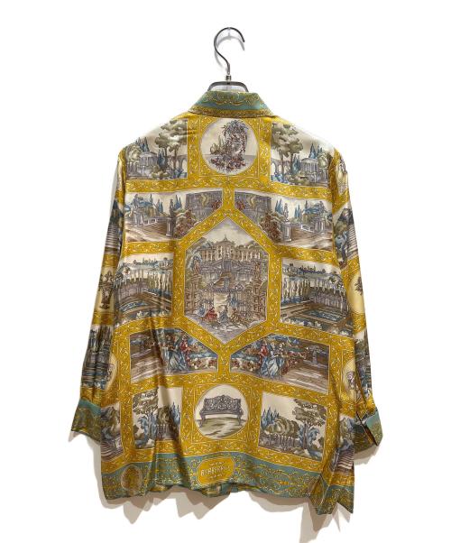 Burberry's（バーバリーズ）Burberry's (バーバリーズ) 長袖シャツ イエロー サイズ:9の古着・服飾アイテム