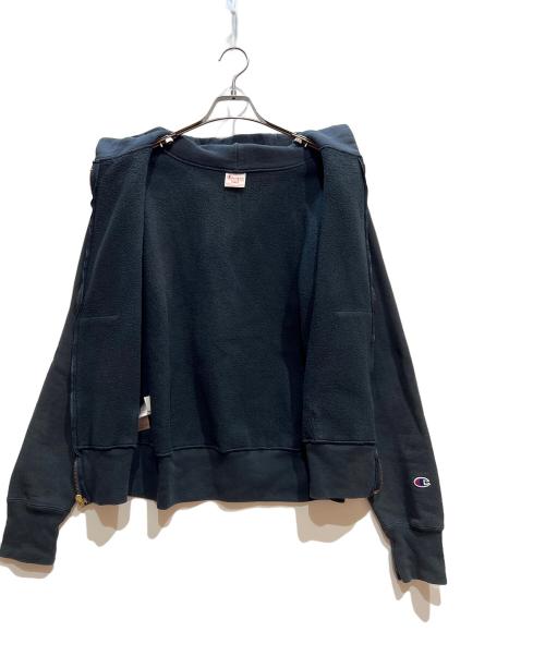 Champion（チャンピオン）Champion (チャンピオン) ジップパーカー ネイビー サイズ:Lの古着・服飾アイテム
