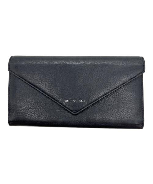 BALENCIAGA（バレンシアガ）BALENCIAGA (バレンシアガ) 長財布 ブラックの古着・服飾アイテム