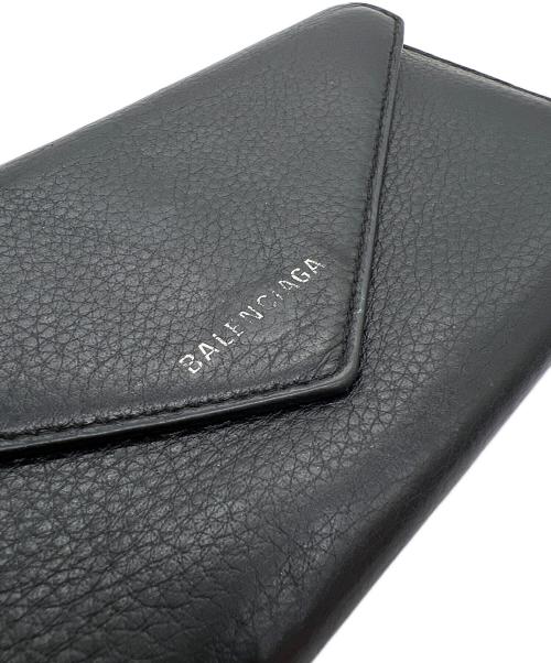 BALENCIAGA（バレンシアガ）BALENCIAGA (バレンシアガ) 長財布 ブラックの古着・服飾アイテム
