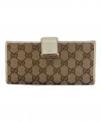 GUCCIグッチ）の古着「長財布」｜ホワイト