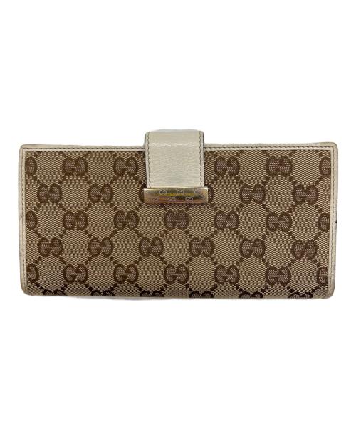 GUCCI（グッチ）GUCCI (グッチ) 長財布 ホワイトの古着・服飾アイテム