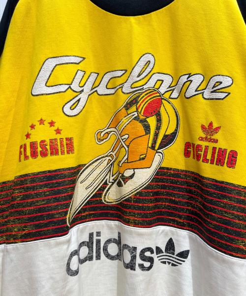 adidas（アディダス）adidas (アディダス) アーカイブ サイクリング スウェットシャツ マルチカラー サイズ:2XLの古着・服飾アイテム