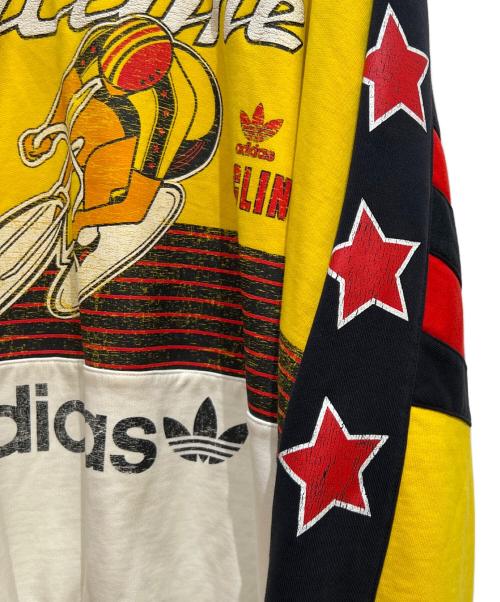 adidas（アディダス）adidas (アディダス) アーカイブ サイクリング スウェットシャツ マルチカラー サイズ:2XLの古着・服飾アイテム