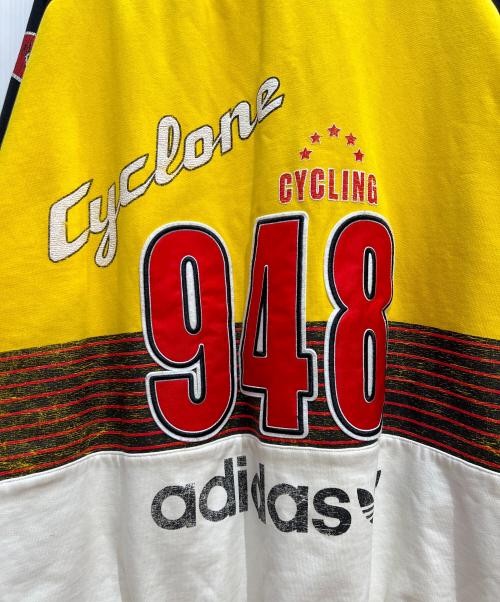adidas（アディダス）adidas (アディダス) アーカイブ サイクリング スウェットシャツ マルチカラー サイズ:2XLの古着・服飾アイテム