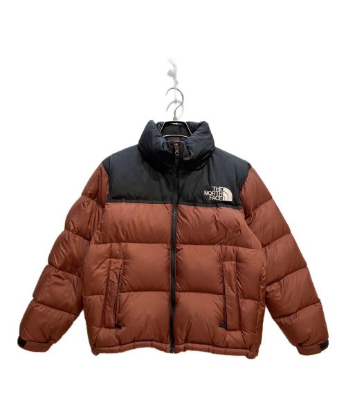 THE NORTH FACE（ザ ノース フェイス）THE NORTH FACE (ザ ノース フェイス) SHORT NUPTSE JACKET ブラウン×ブラック サイズ:Mの古着・服飾アイテム