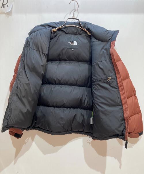 THE NORTH FACE（ザ ノース フェイス）THE NORTH FACE (ザ ノース フェイス) SHORT NUPTSE JACKET ブラウン×ブラック サイズ:Mの古着・服飾アイテム