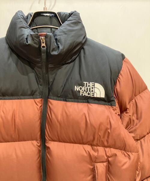 THE NORTH FACE（ザ ノース フェイス）THE NORTH FACE (ザ ノース フェイス) SHORT NUPTSE JACKET ブラウン×ブラック サイズ:Mの古着・服飾アイテム