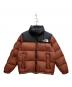 THE NORTH FACE（ザ ノース フェイス）の古着「SHORT NUPTSE JACKET」｜ブラウン×ブラック