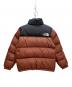 THE NORTH FACE (ザ ノース フェイス) SHORT NUPTSE JACKET ブラウン×ブラック サイズ:M：20000円