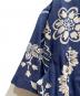 中古・古着 RRL (ダブルアールエル) 半袖シャツ ネイビー サイズ:S：25000円