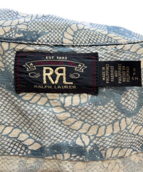 RRL（ダブルアールエル）RRL (ダブルアールエル) 半袖シャツ ブルー サイズ:Sの古着・服飾アイテム