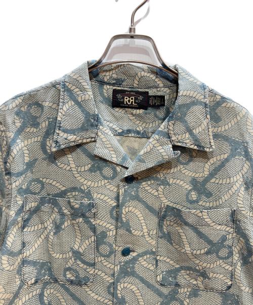 RRL（ダブルアールエル）RRL (ダブルアールエル) 半袖シャツ ブルー サイズ:Sの古着・服飾アイテム