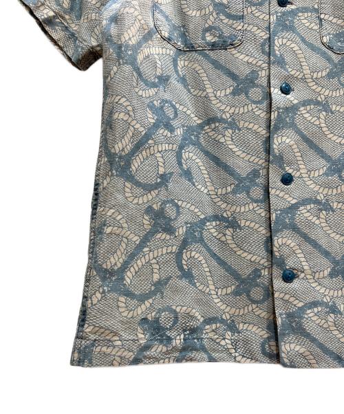RRL（ダブルアールエル）RRL (ダブルアールエル) 半袖シャツ ブルー サイズ:Sの古着・服飾アイテム