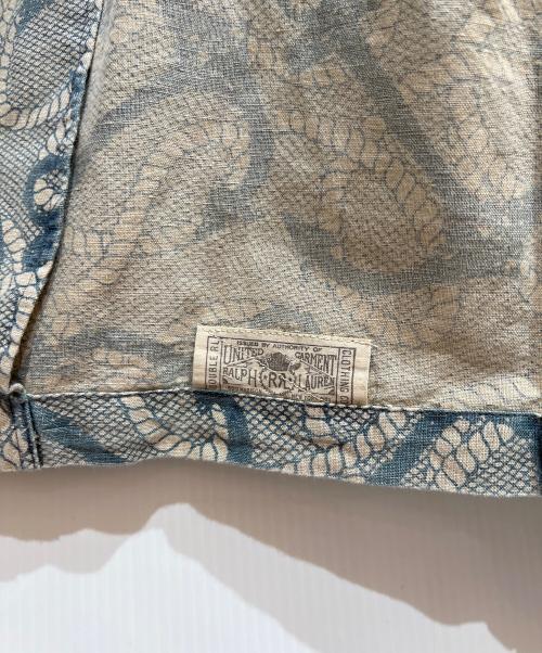 RRL（ダブルアールエル）RRL (ダブルアールエル) 半袖シャツ ブルー サイズ:Sの古着・服飾アイテム
