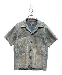 RRL（ダブルアールエル）の古着「半袖シャツ」｜ブルー