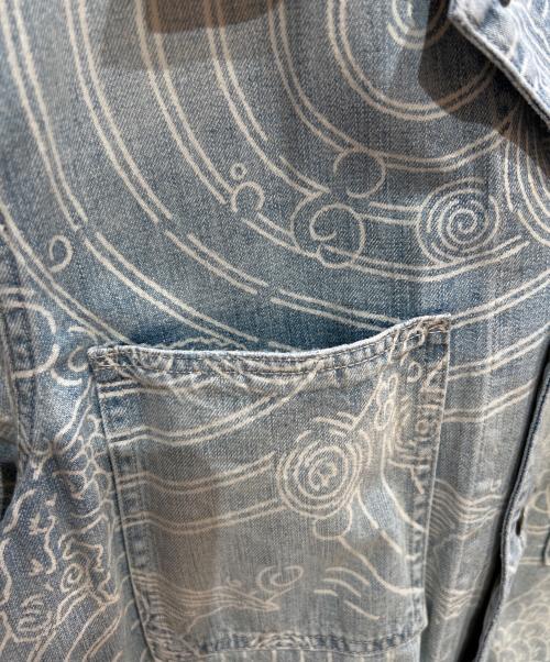 RRL（ダブルアールエル）RRL (ダブルアールエル) 半袖シャツ ブルー サイズ:Sの古着・服飾アイテム