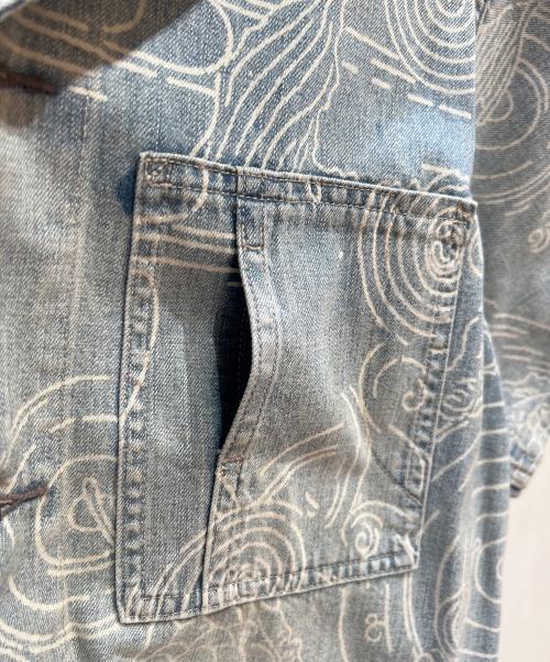 RRL（ダブルアールエル）RRL (ダブルアールエル) 半袖シャツ ブルー サイズ:Sの古着・服飾アイテム