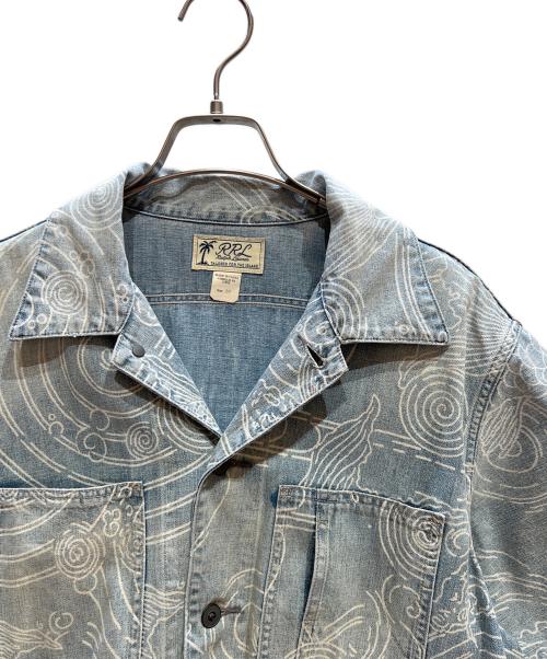 RRL（ダブルアールエル）RRL (ダブルアールエル) 半袖シャツ ブルー サイズ:Sの古着・服飾アイテム