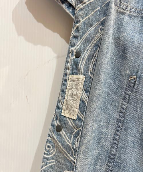RRL（ダブルアールエル）RRL (ダブルアールエル) 半袖シャツ ブルー サイズ:Sの古着・服飾アイテム
