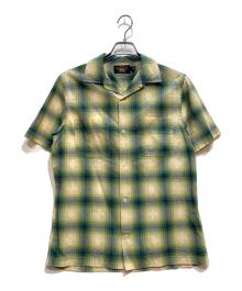 RRL（ダブルアールエル）の古着「半袖シャツ」｜グリーン×イエロー