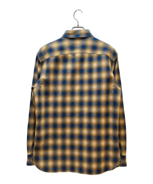 RRL（ダブルアールエル）RRL (ダブルアールエル) 長袖シャツ イエロー×ブルー サイズ:Sの古着・服飾アイテム