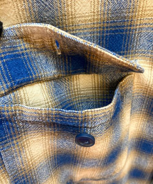 RRL（ダブルアールエル）RRL (ダブルアールエル) 長袖シャツ イエロー×ブルー サイズ:Sの古着・服飾アイテム