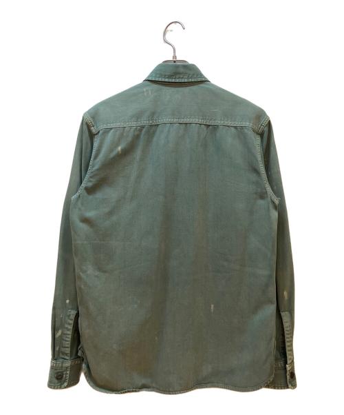 RRL（ダブルアールエル）RRL (ダブルアールエル) 長袖シャツ グリーン サイズ:Sの古着・服飾アイテム