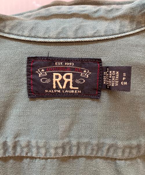RRL（ダブルアールエル）RRL (ダブルアールエル) 長袖シャツ グリーン サイズ:Sの古着・服飾アイテム