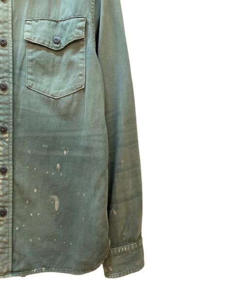 RRL（ダブルアールエル）RRL (ダブルアールエル) 長袖シャツ グリーン サイズ:Sの古着・服飾アイテム