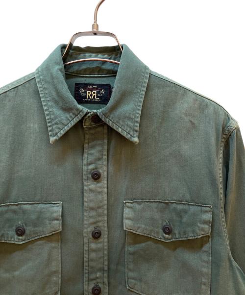 RRL（ダブルアールエル）RRL (ダブルアールエル) 長袖シャツ グリーン サイズ:Sの古着・服飾アイテム