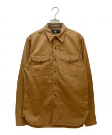 RRL（ダブルアールエル）の古着「長袖シャツ」｜キャメル