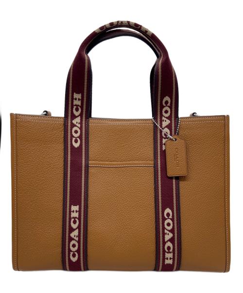 COACH（コーチ）COACH (コーチ) ハンドバッグ ブラウンの古着・服飾アイテム