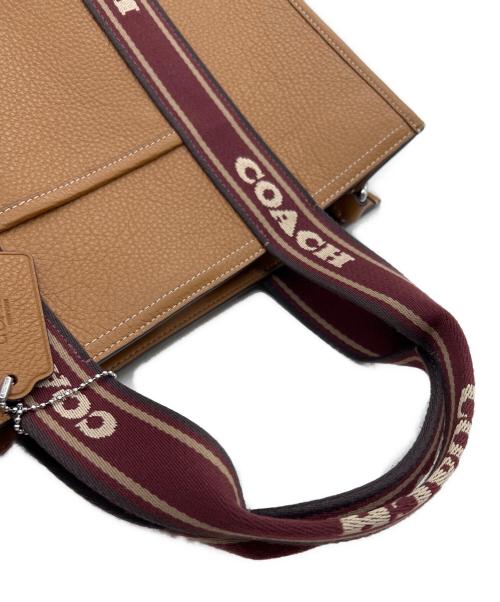 COACH（コーチ）COACH (コーチ) ハンドバッグ ブラウンの古着・服飾アイテム