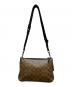 COACH (コーチ) ショルダーバッグ ブラウン×グレー：12000円