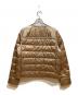 PRADA (プラダ) ノーカラーダウンジャケット ベージュ サイズ:44：80000円