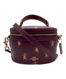 COACH（コーチ）の古着「2WAYショルダーバッグ」｜バイオレット